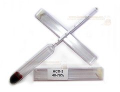 Ареометр АСП-3 40-70 (спиртометр лабораторный)
