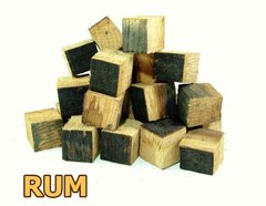 Эксклюзив: Дубовые кубики из ромовых бочек РОМ (RUM), 50 грамм