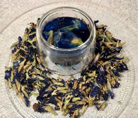 Синий тайский чай Анчан (соцветия, сухие), 15 грамм 273141012 фото