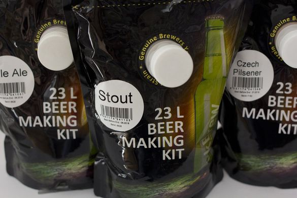 Экстракт для приготовления 23л. темного пива STOUT 1,6 кг - UK Brew (Англия) + 1,2 кг глюкозы в подарок 3477647 фото