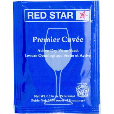 Винные дрожжи Red Star Premier Cuvee, 5 грамм 3032787 фото