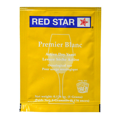 Дріжджі винні Red Star Premier Blanc (Шампань), 5 грам 3032786 фото