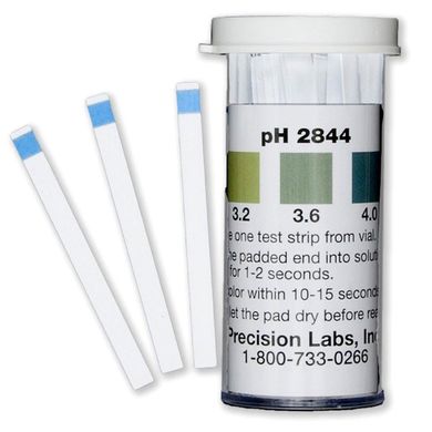 Тест-смужка для вимірювання Ph – 2.8-4.4 Ph, USA, 1 шт. 3038667 фото