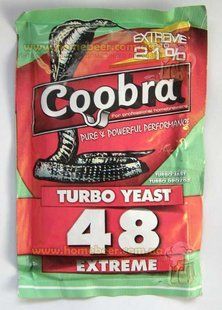 Спиртовые дрожжи Coobra 48 Extreme, 135 грамм. (Швеция) 2388502 фото