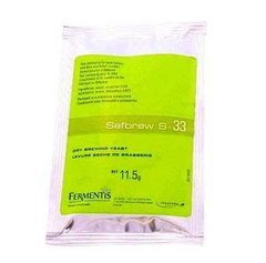 Пивные дрожжи Fermentis S-33, 11.5 грамм